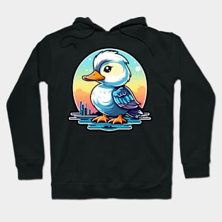 Duck Illustration Hoodie